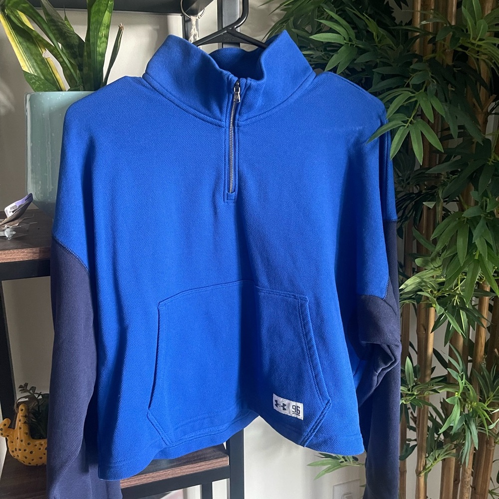 Under armour half zip up